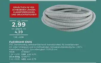 BBM Baumarkt Flexrohr En16 Angebot