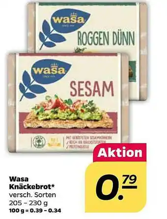 NETTO Wasa Knäckebrot Angebot