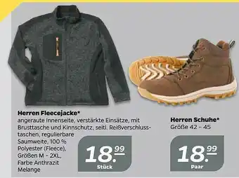 NETTO Herren Fleecejacke Oder Schuhe Angebot