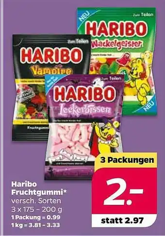 NETTO Harivo Fruchtgummi Angebot