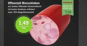 Aktiv Irma Offenstall Bierschinken Angebot