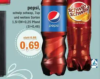 Aktiv Irma Pepsi, Schwip Schwap Angebot