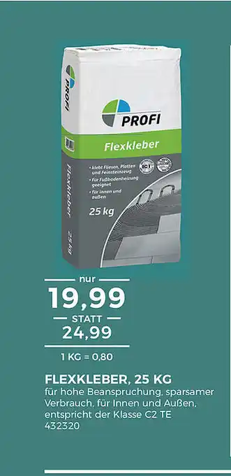 BBM Baumarkt Flexkleber Angebot