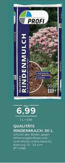 BBM Baumarkt Qualitäts Rindenmulch Angebot