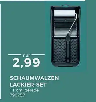 BBM Baumarkt Schaumwalzen Lackier-set Angebot