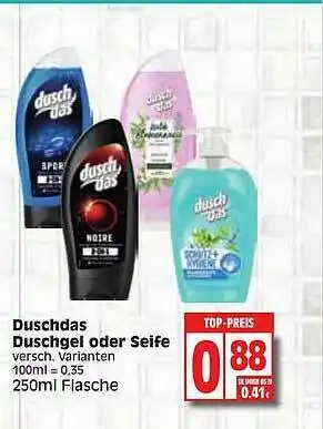 Edeka Duschdas Duschgel Oder Seife Angebot