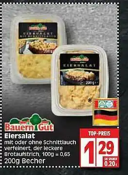 Edeka Bauern Gut Eiersalat Angebot