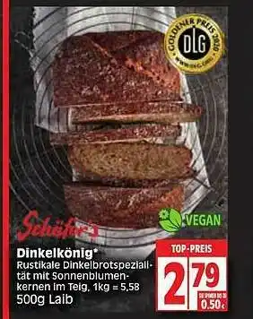 Edeka Schäfer's Dinkelkönig* Angebot