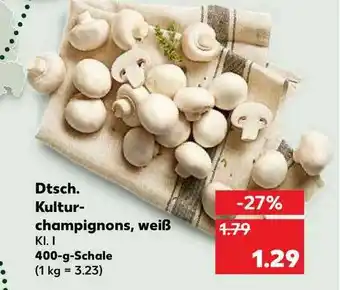 Kaufland Kulturchampignons, Weiß Angebot