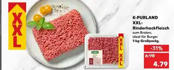 Kaufland K-purland XXL-rinderhackfleisch Angebot