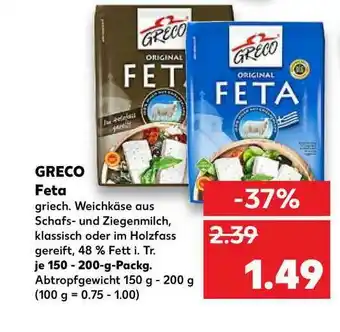 Kaufland Greco Feta Angebot