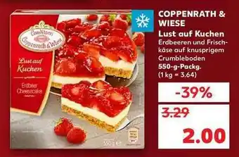 Kaufland Coppenrath & Wiese Lust Au Kuchen Angebot