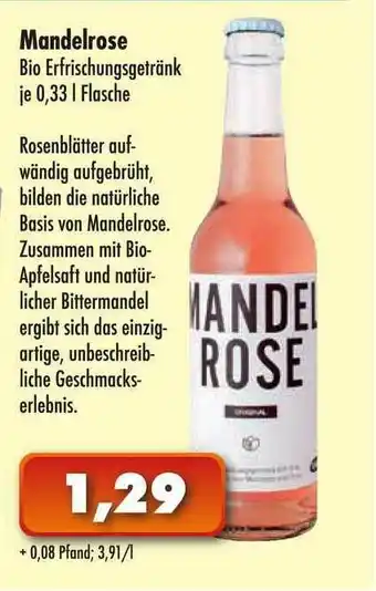 Lösch Depot Mandelrose Bio Erfrischungsgetränk Angebot