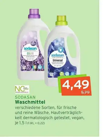 Naturgut Sodasan Waschmittel Angebot