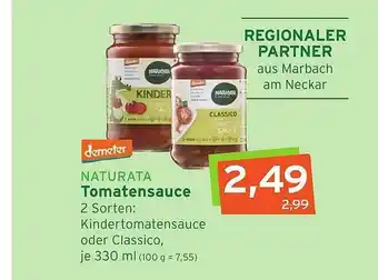 Naturgut Demeter Naturata Tomatensauce Angebot