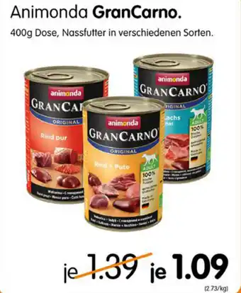 MegaZoo Animonda GranCarno 400g Angebot