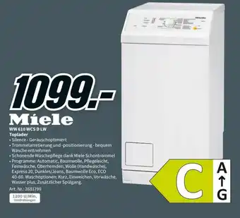 MediaMarkt Miele WW 610 WCS D LW Toplader Angebot