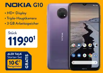 Aldi Nord Nokia G10 Angebot