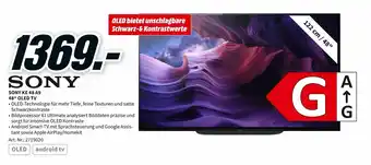 MediaMarkt Sony KE 48 A9 48" OLED TV Angebot