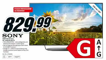 MediaMarkt Sony KD 50 X 82J 50" UHD 4K LED TV Angebot