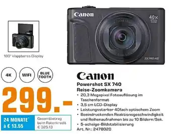 Saturn Canon reise-zoomkamera Angebot