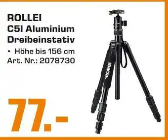 Saturn Rollei c5i aluminium dreibeinstativ Angebot