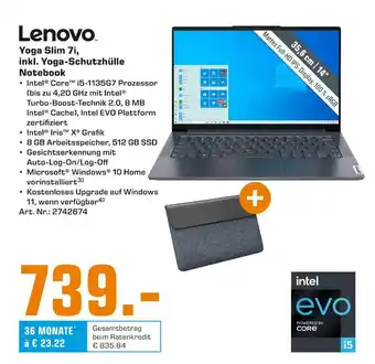 Saturn Lenovo notebook Angebot