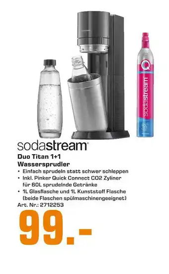 Saturn Sodastream wassersprudler Angebot