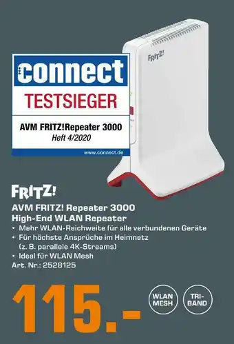 Saturn Avm fritz! repeater 3000 Angebot