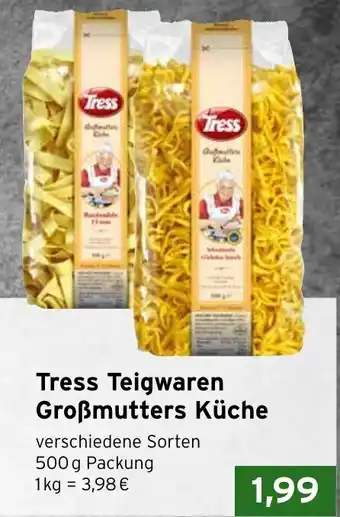 CAP Markt Tress Teigwaren Großmutters Küche 500g Angebot