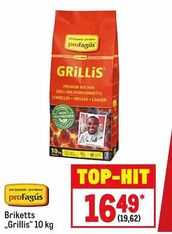 METRO proFagus Briketts Grillis 10kg Angebot