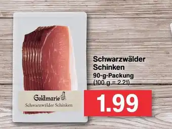 Famila Nord West Goldmarie Schwarzwälder Schinken 90g Angebot