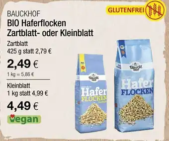 Vitalia Bauckhof Bio Haferflocken Zartblatt oder Kleinbatt Angebot