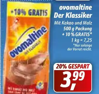 Simmel Ovomaltine Der Klassiker 500g Angebot