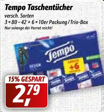 Simmel Tempo Taschentücher Angebot