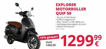 A.T.U. Explorer Motorroller Quip 50 Angebot