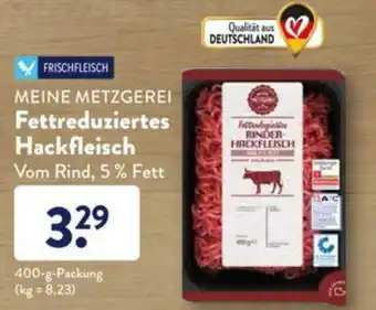 Aldi Süd Meine Metzgerei Fettreduziertes Hackfleisch 400g Angebot