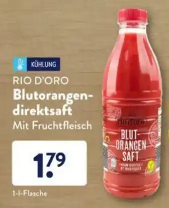 Aldi Süd Rio D'Oro Blutorangendirektsaft 1L Angebot