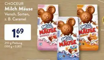 Aldi Süd Choceur Milch Mäuse 210g Angebot