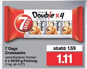 Famila Nord West 7 Days Croissants 4x60/65g Angebot