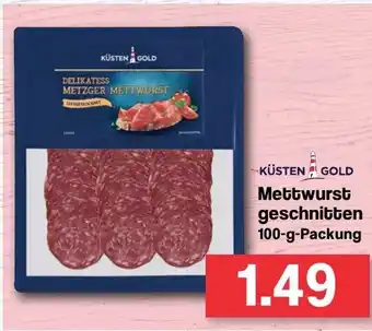 Famila Nord West Küsten Gold Mettwurst geschnitten 100g Angebot