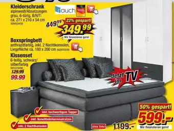 Poco Rauch kleiderschrank oder boxspringbett Angebot