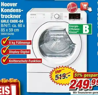 Poco Hoover kondenstrockner Angebot