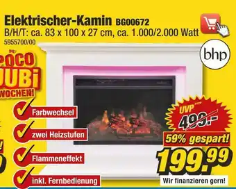 Poco Elektrischer-kamin bg00672 Angebot