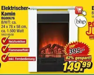 Poco Bhp elektrischer kamin Angebot