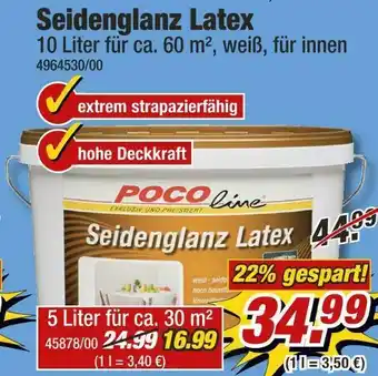 Poco Poco line seidenglanz latex Angebot