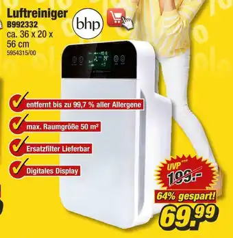 Poco Bhp luftreiniger Angebot