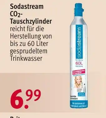 Rossmann Sodastream co2-tauschzylinder Angebot