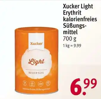 Rossmann Xucker light erythrit kalorienfreies süßungsmittel Angebot