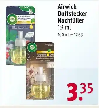 Rossmann Airwick duftstecker nachfüller Angebot